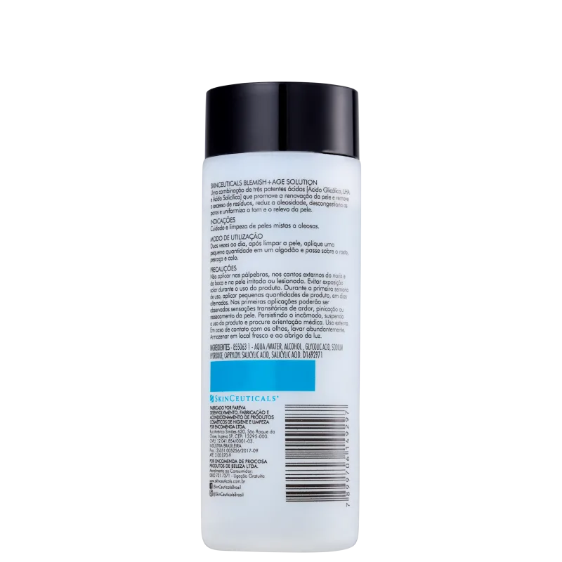 SkinCeuticals Blemish + Age Solution - Tônico Facial 125ml