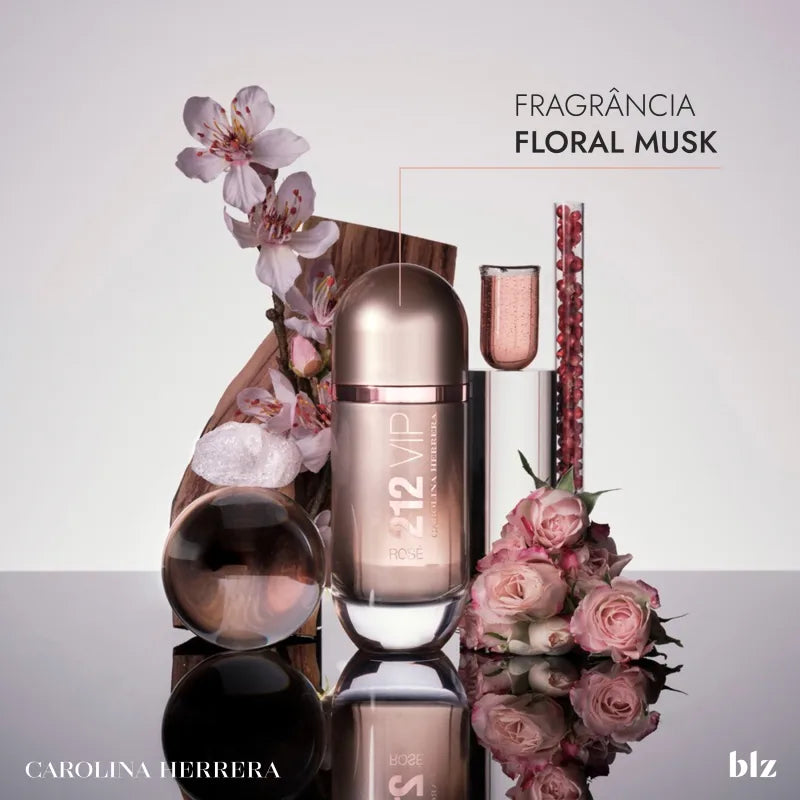 212 VIP Rosé Carolina Herrera Eau de Parfum - Perfume Feminino 125ml