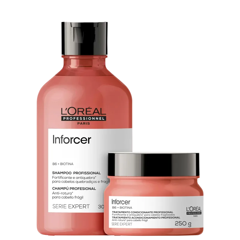 Kit L’Oréal Professionnel Inforcer Serie Expert Treat (2 Produtos)