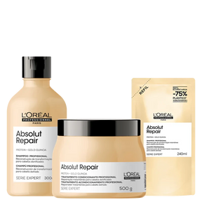 Kit L'Oréal Professionnel Absolut Repair Reconstrução (3 Produtos)