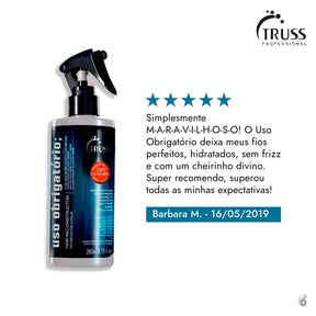 TRUSS Uso Obrigatório - Tratamento Liquido Reconstrutor 260ml
