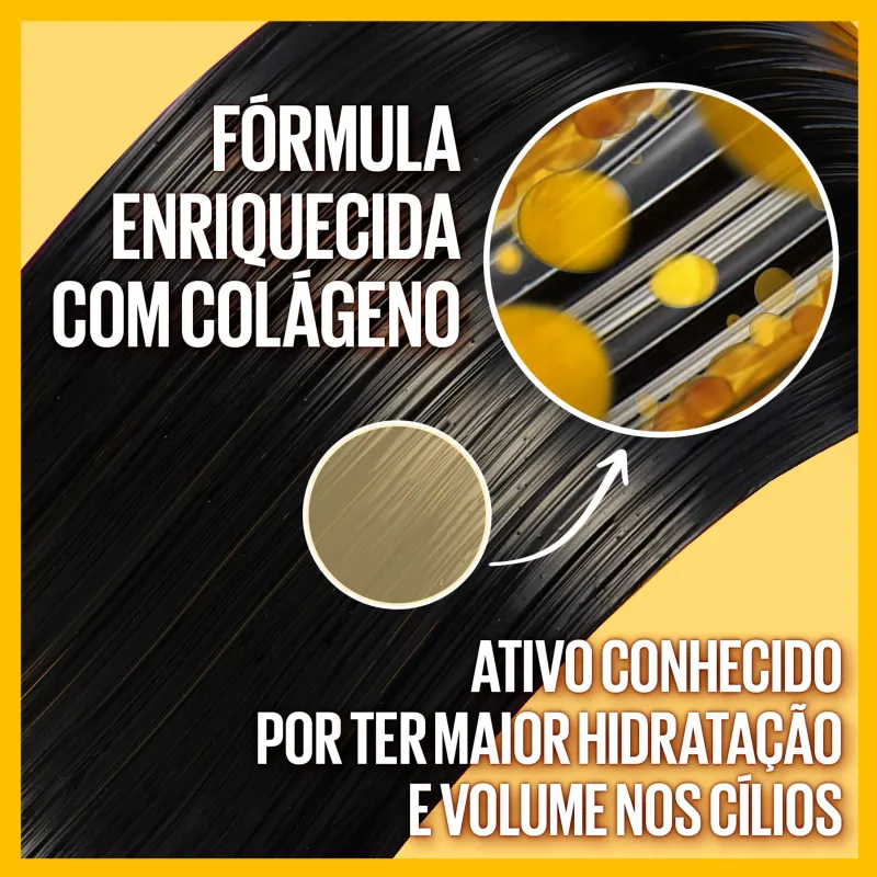 Maybelline The Colossal Volum'Express Lavável Preto - Máscara de Cílios 9,2ml